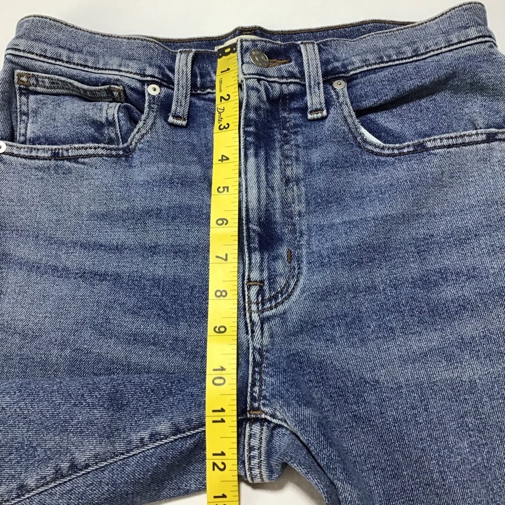 Madewell Roadtripper Slim Boy Jeans - Distressed Blue - Picture 10 of 11